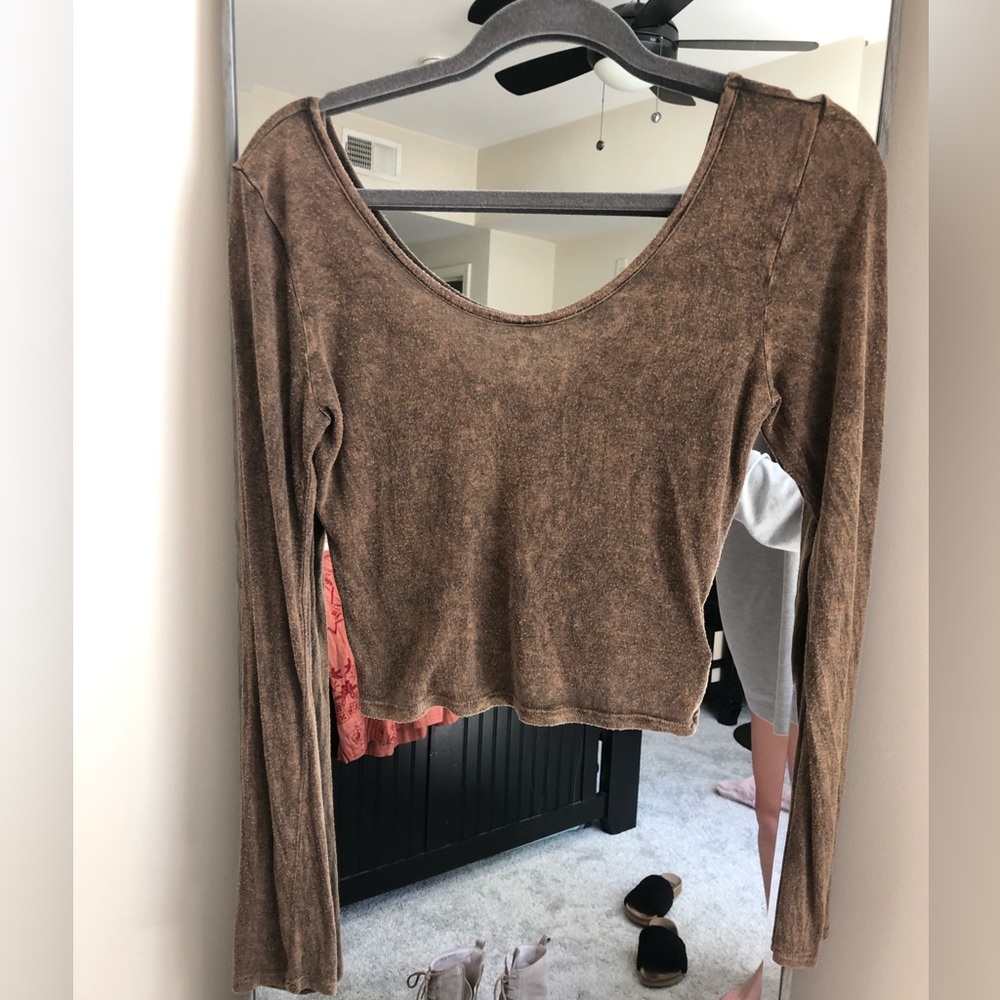 Urban Outfitters Long Sleeve Crop Size M